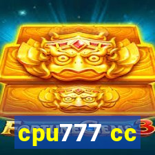 cpu777 cc